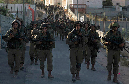 soldados israelies durante una incursion Ejército de ocupación israelí mata a un palestino en Belén